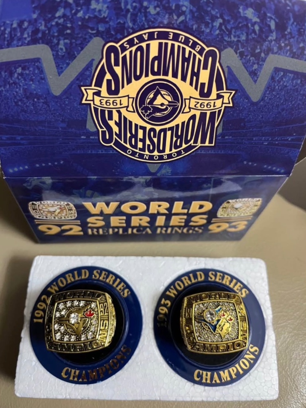 ⚾️ Toronto Blue Jays 92 / 93 World Series Rings